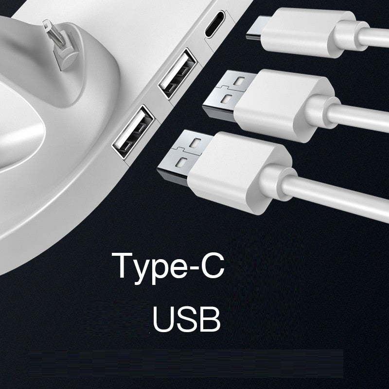Ultimate 6-in-1 Wireless Charging Dock Station for iPhone and Apple Watch - Fast Charging Pad