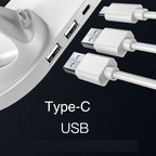 Ultimate 6-in-1 Wireless Charging Dock Station for iPhone and Apple Watch - Fast Charging Pad