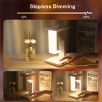 Innovative Floating Desk Lamp with Wireless Charging & USB Port - Perfect Bedside Companion for Your Devices